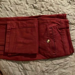 US 4 Long American eagle burgundy pant